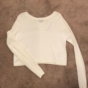 Top Shop Cropped Long Sleeve